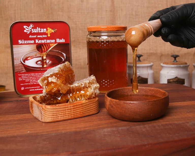 Süzme Kestane Balı