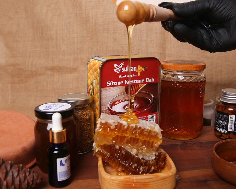 Süzme Kestane Balı