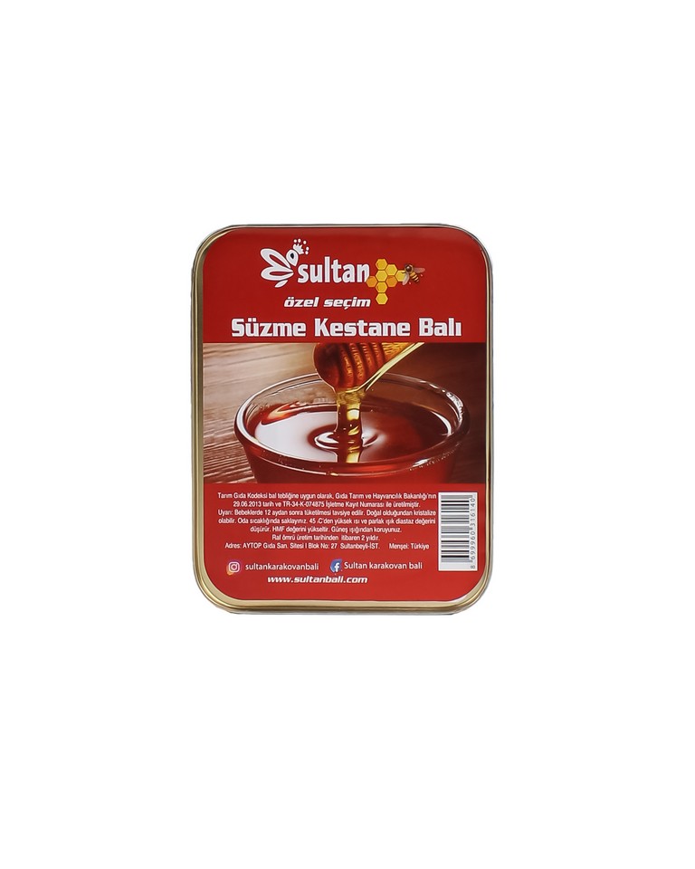 Süzme Kestane Balı