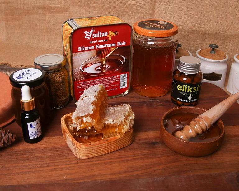Süzme Kestane Balı