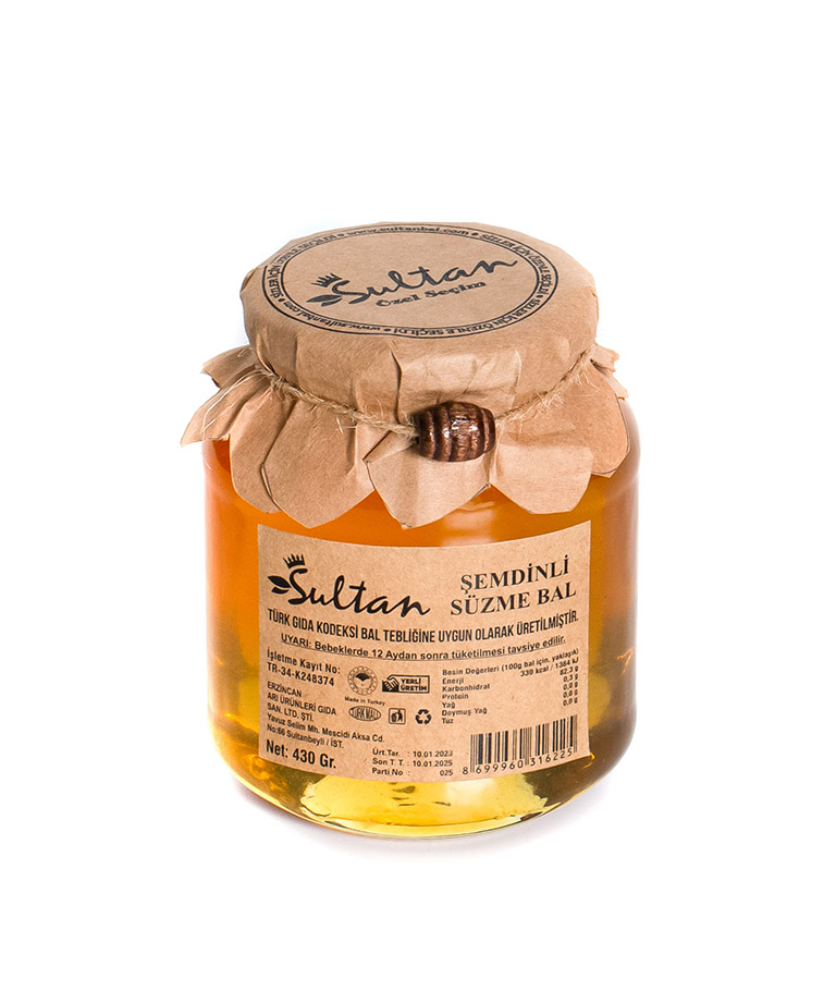 ŞEMDİNLİ SÜZME BAL (430 GR)