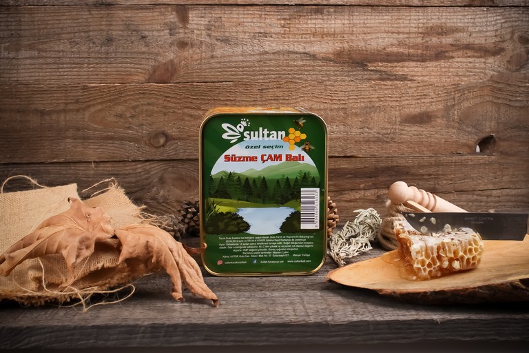 Süzme Çam Balı